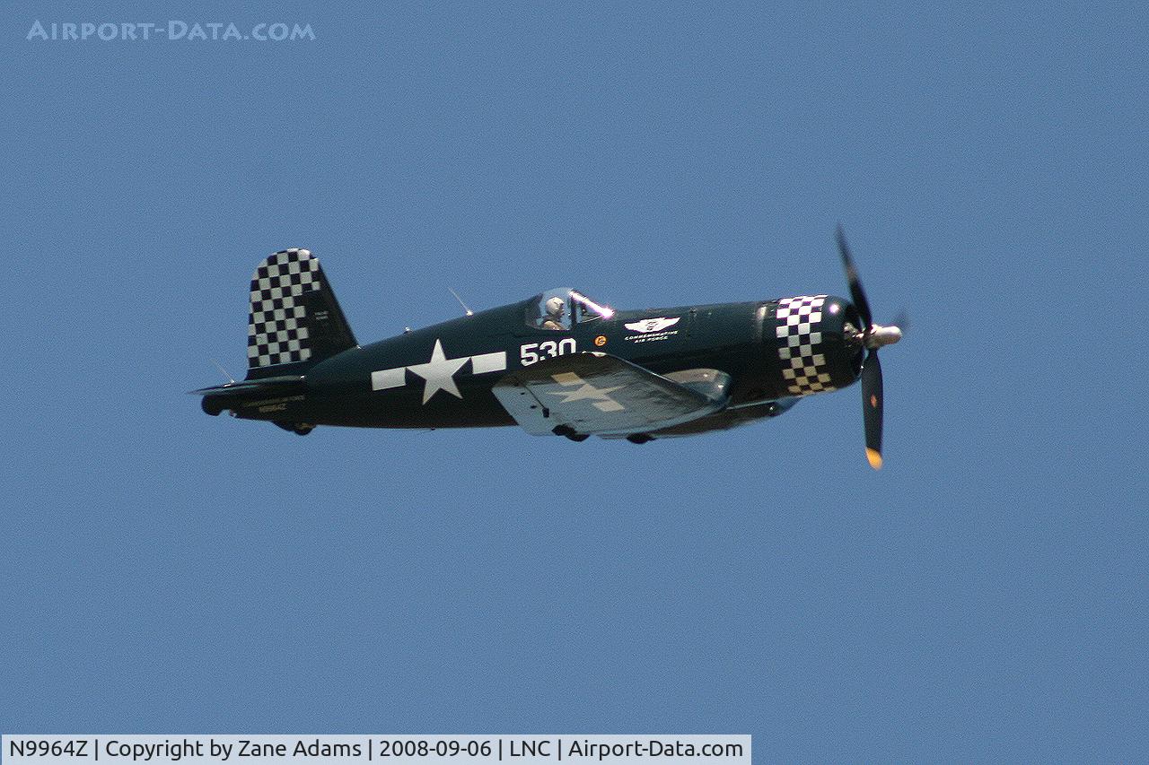 N9964Z, 1943 Goodyear FG-1D Corsair C/N 3729, At the DFW CAF open house 2008 - Warbirds on Parade!
