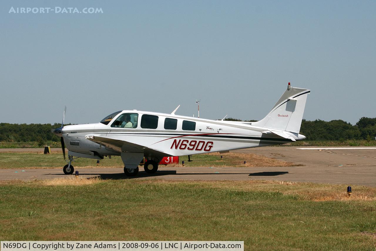 N69DG, 1979 Beech A36 Bonanza 36 C/N E1507, At Lancaster, TX