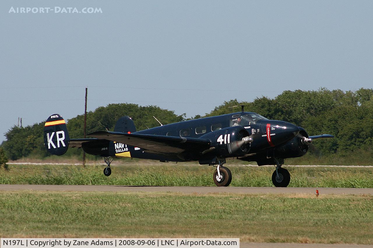 N197L, 1947 Beech D18S C/N A-361, At the DFW CAF open house 2008 - Warbirds on Parade!