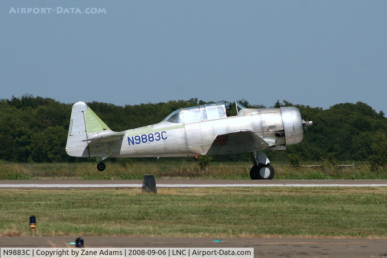N9883C, 1969 North American T-6G Texan C/N 168-528, At the DFW CAF open house 2008 - Warbirds on Parade!