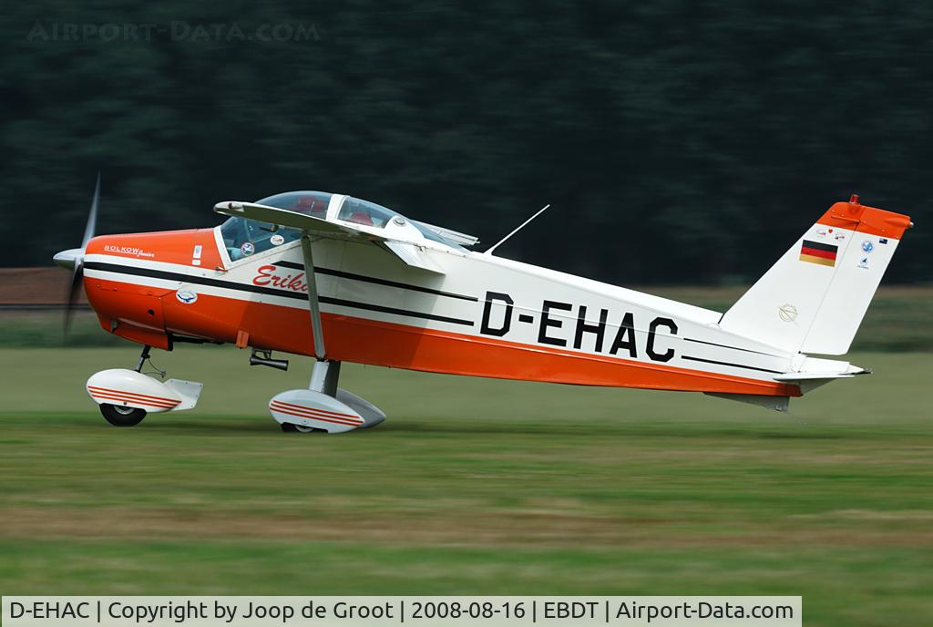 D-EHAC, 1969 Bolkow Bo-208C Junior C/N 709, old timer fly in 2008