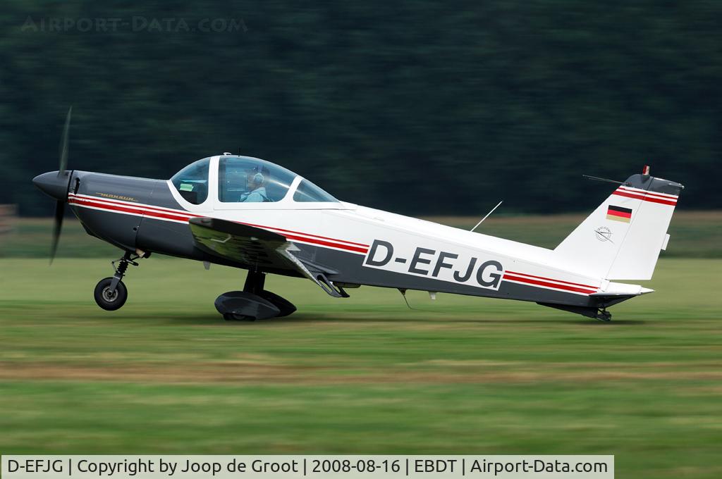 D-EFJG, 1971 Bolkow BO-209 Monsun 160RV C/N 129, old timer fly in 2008