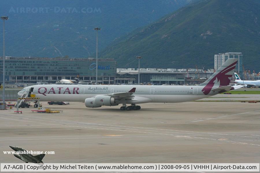 A7-AGB, 2005 Airbus A340-642X C/N 715, Qatar Airways
