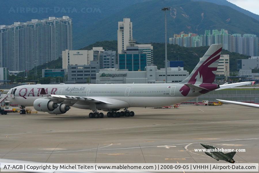 A7-AGB, 2005 Airbus A340-642X C/N 715, Qatar Airways