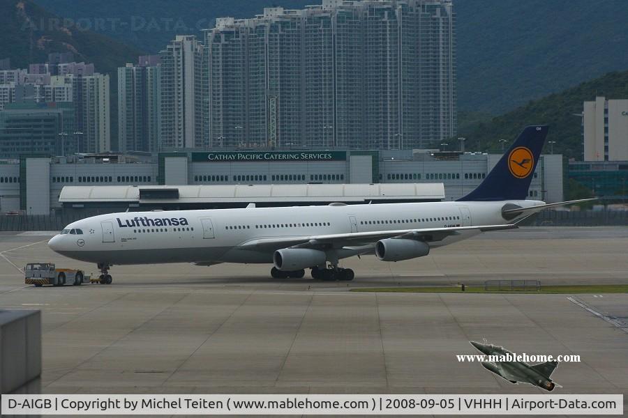 D-AIGB, 1993 Airbus A340-311 C/N 024, Lufthansa