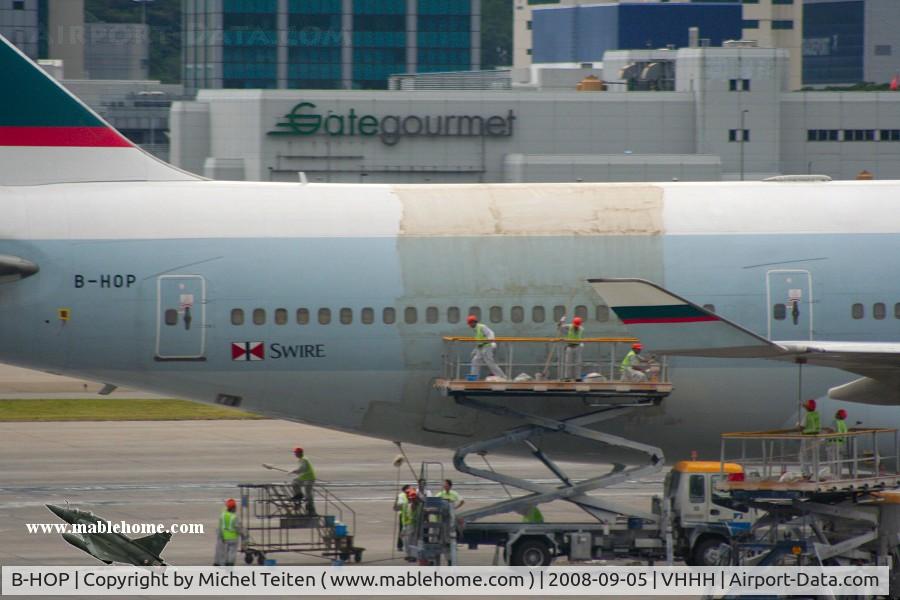 B-HOP, 1989 Boeing 747-467 C/N 23815, Cathay Pacific