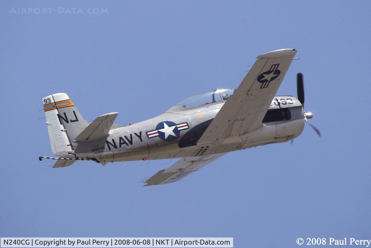 N240CG, North American T-28C Trojan C/N 252-3 (146240), Another smooth pass