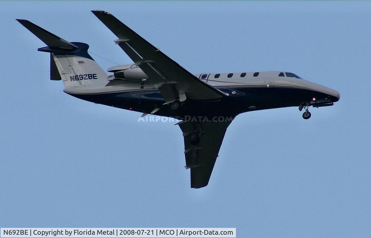 N692BE, 1985 Cessna 650 Citation C/N 650-0092, Cessna 650