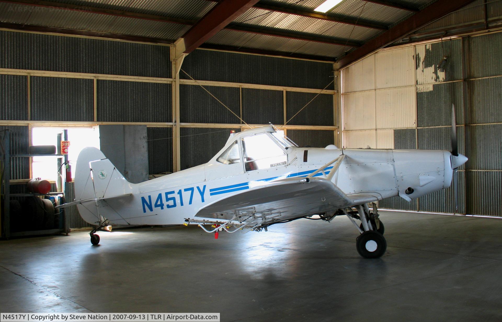 N4517Y, 1966 Piper PA-25-235 C/N 25-4167, Tulare Mosquito Abatement District 1966 Piper PA-25-235 Pawnee sprayer @ Tulare, CA