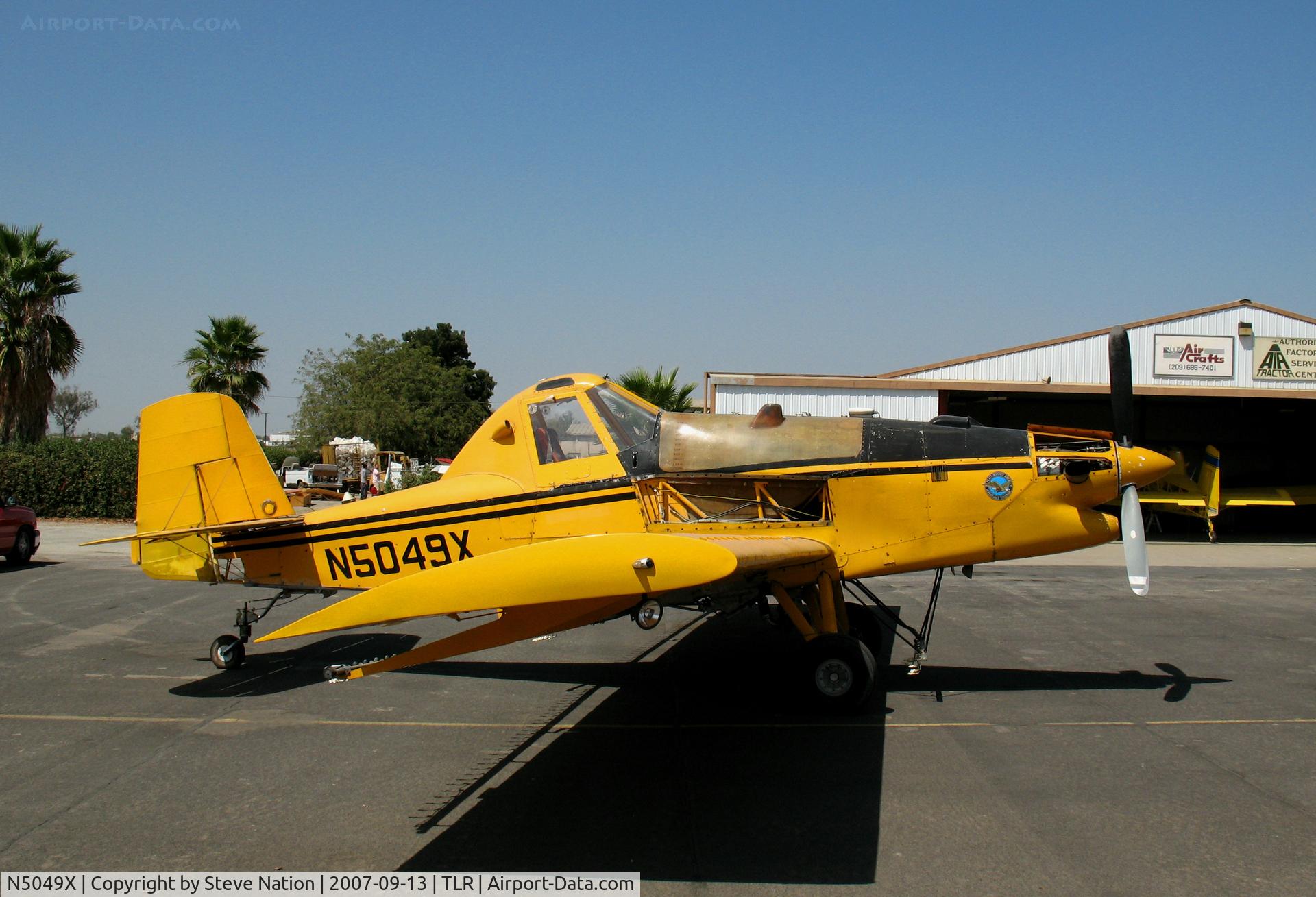 N5049X, 1978 Ayres S-2R C/N 2416R, Moore Aviation 1978 Ayres Corporation S-2R sprayer @ Tulare, CA