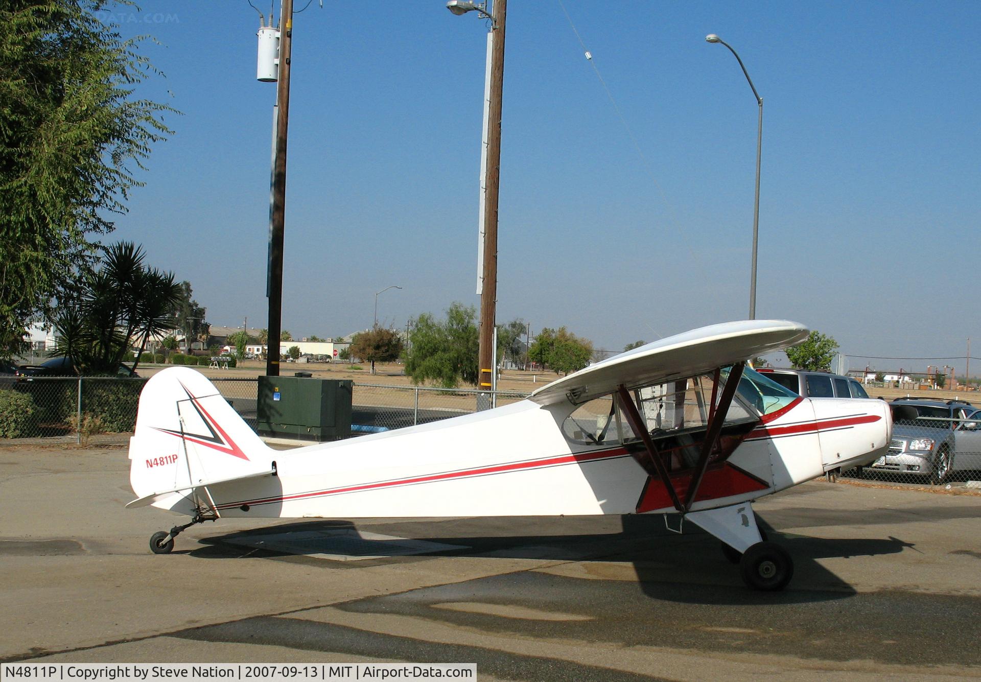 N4811P, 1947 Piper PA-11 Cub Special C/N 11-866, 1947 Piper PA-11 @ Shafter, CA