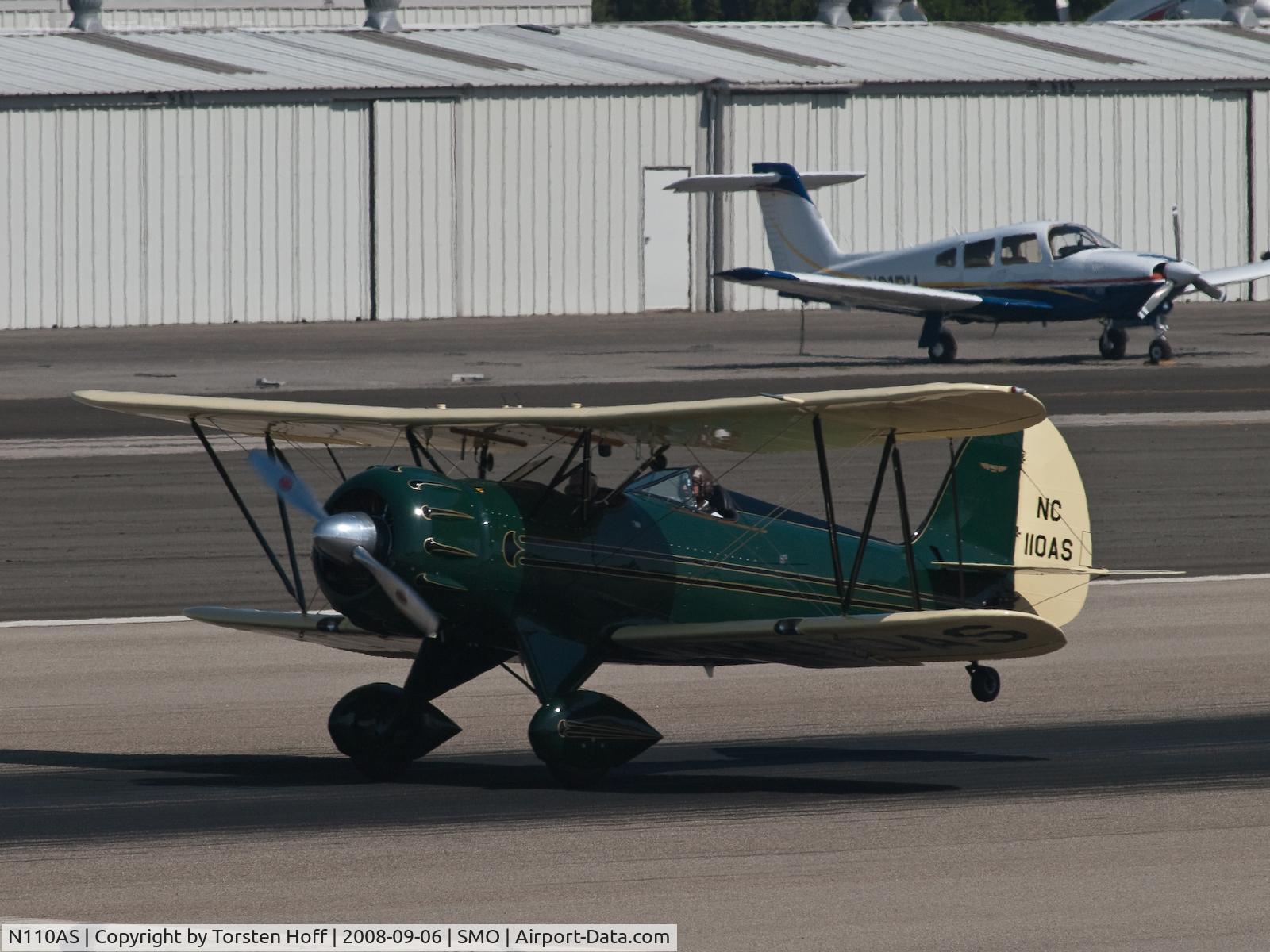 N110AS, 2005 Waco YMF-F5C C/N F5C110, N110AS at Santa Monica, CA (SMO)