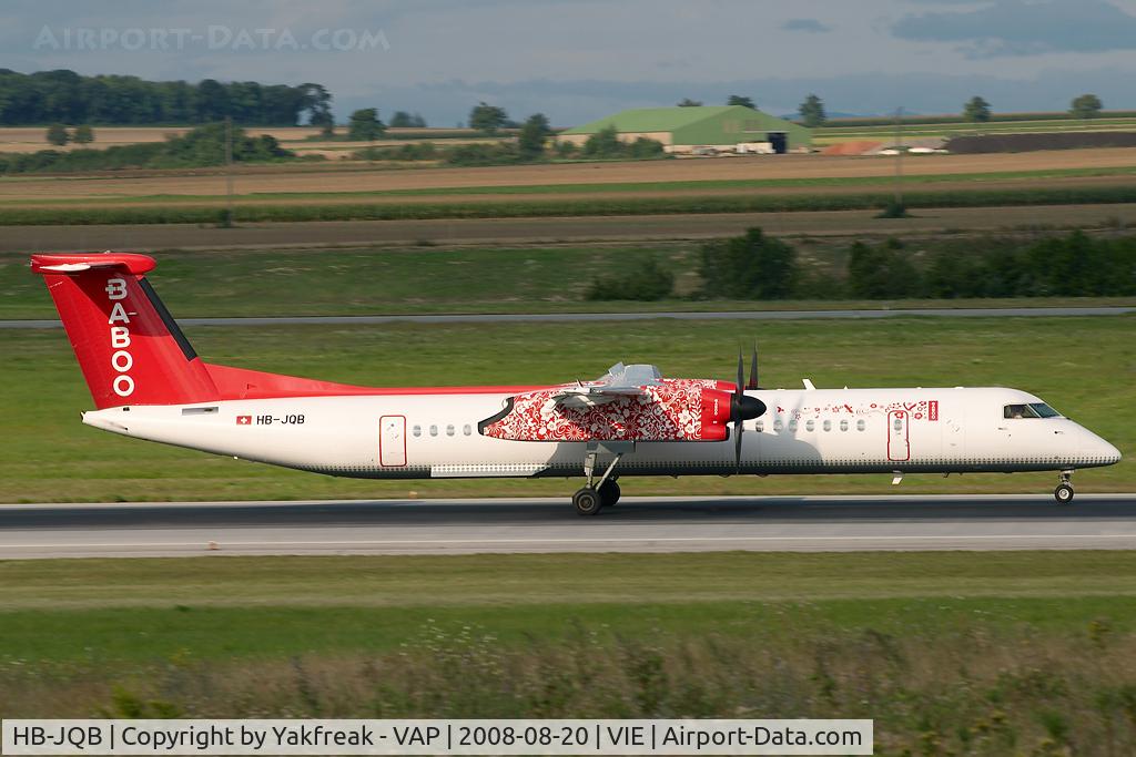 HB-JQB, 2007 De Havilland Canada DHC-8-402Q Dash 8 C/N 4175, Fly Baboo Dash 8-400