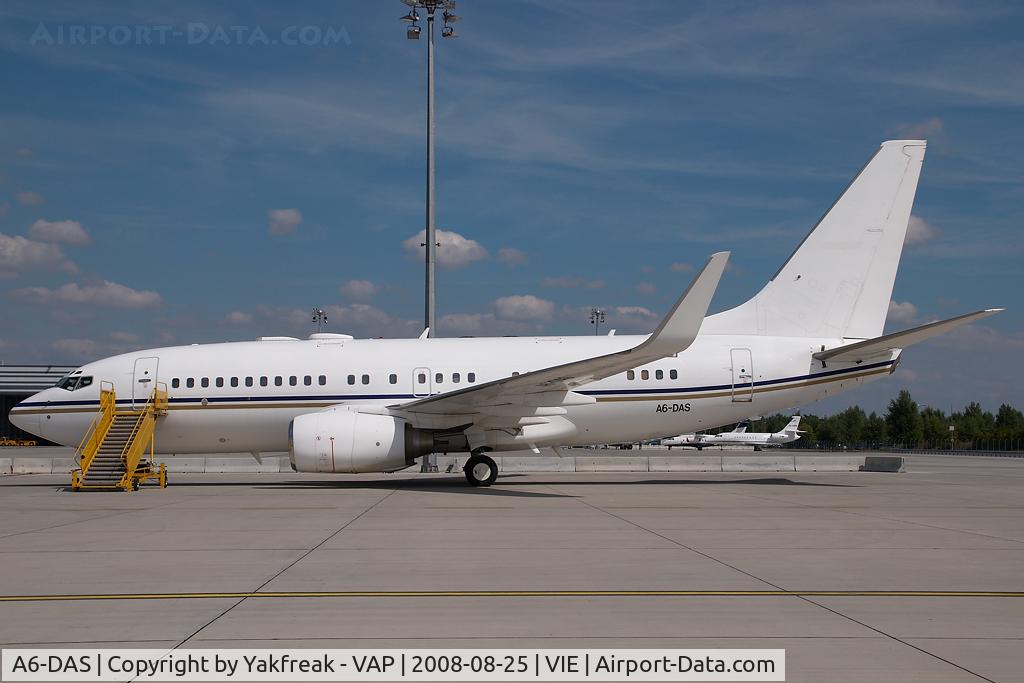 A6-DAS, 2000 Boeing 737-7Z5 BBJ C/N 29858, UAE Boeing 737-700