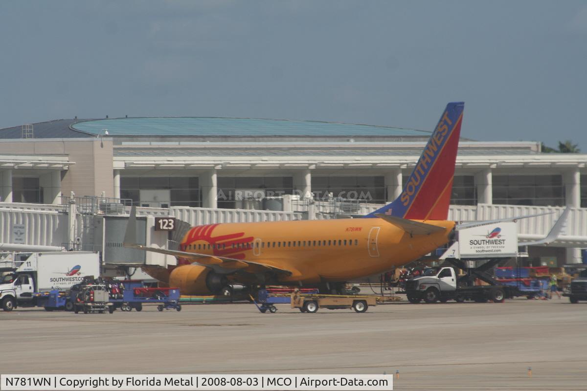 N781WN, 2000 Boeing 737-7H4 C/N 30601, Southwest 