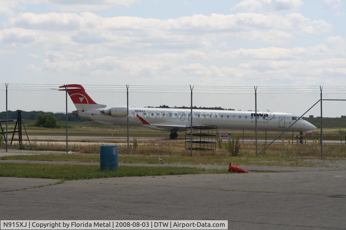 N915XJ, 2007 Bombardier CRJ-900ER (CL-600-2D24) C/N 15150, Mesaba CRJ-900