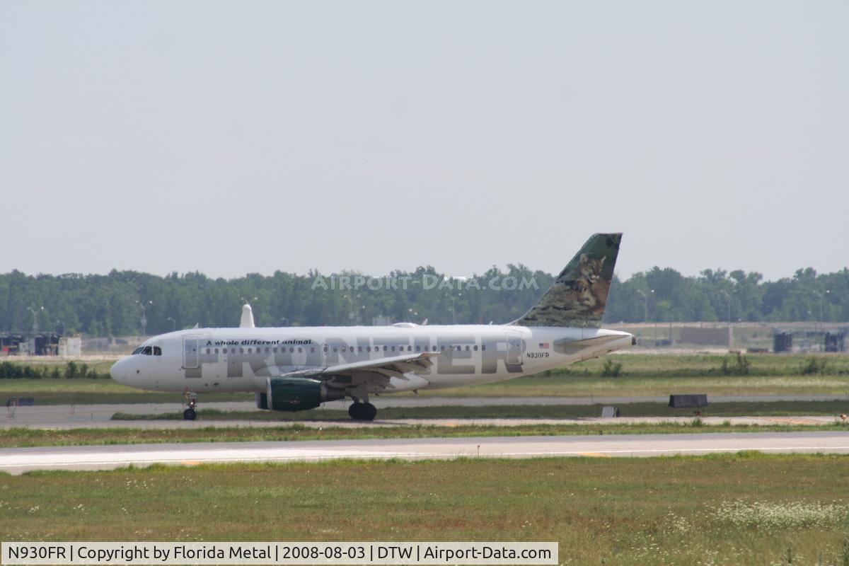N930FR, 2004 Airbus A319-111 C/N 2241, Frontier 
