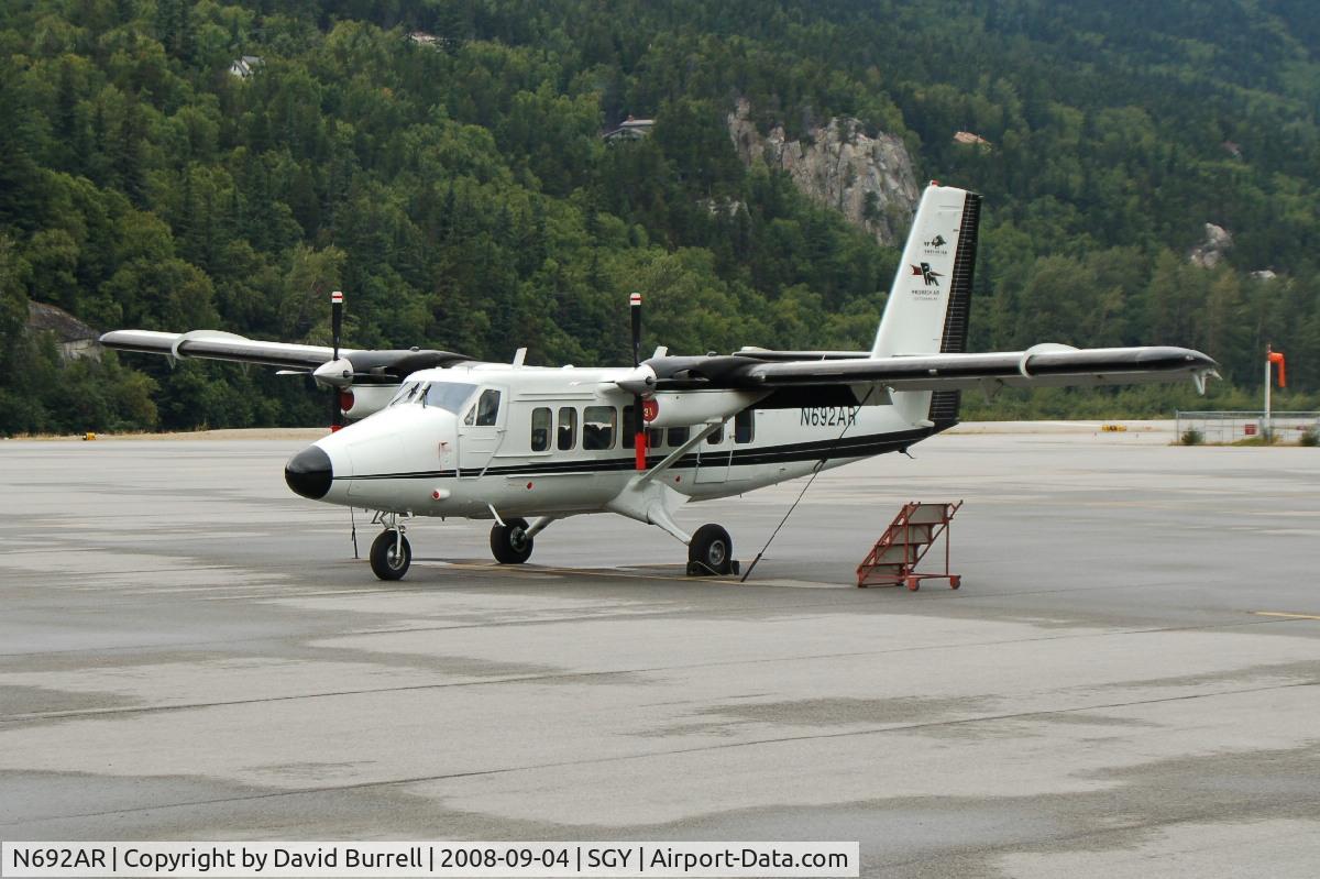 N692AR, 1980 De Havilland Canada DHC-6-300 Twin Otter C/N 692, Skagway Airport - Dehavilland DHC-6-300