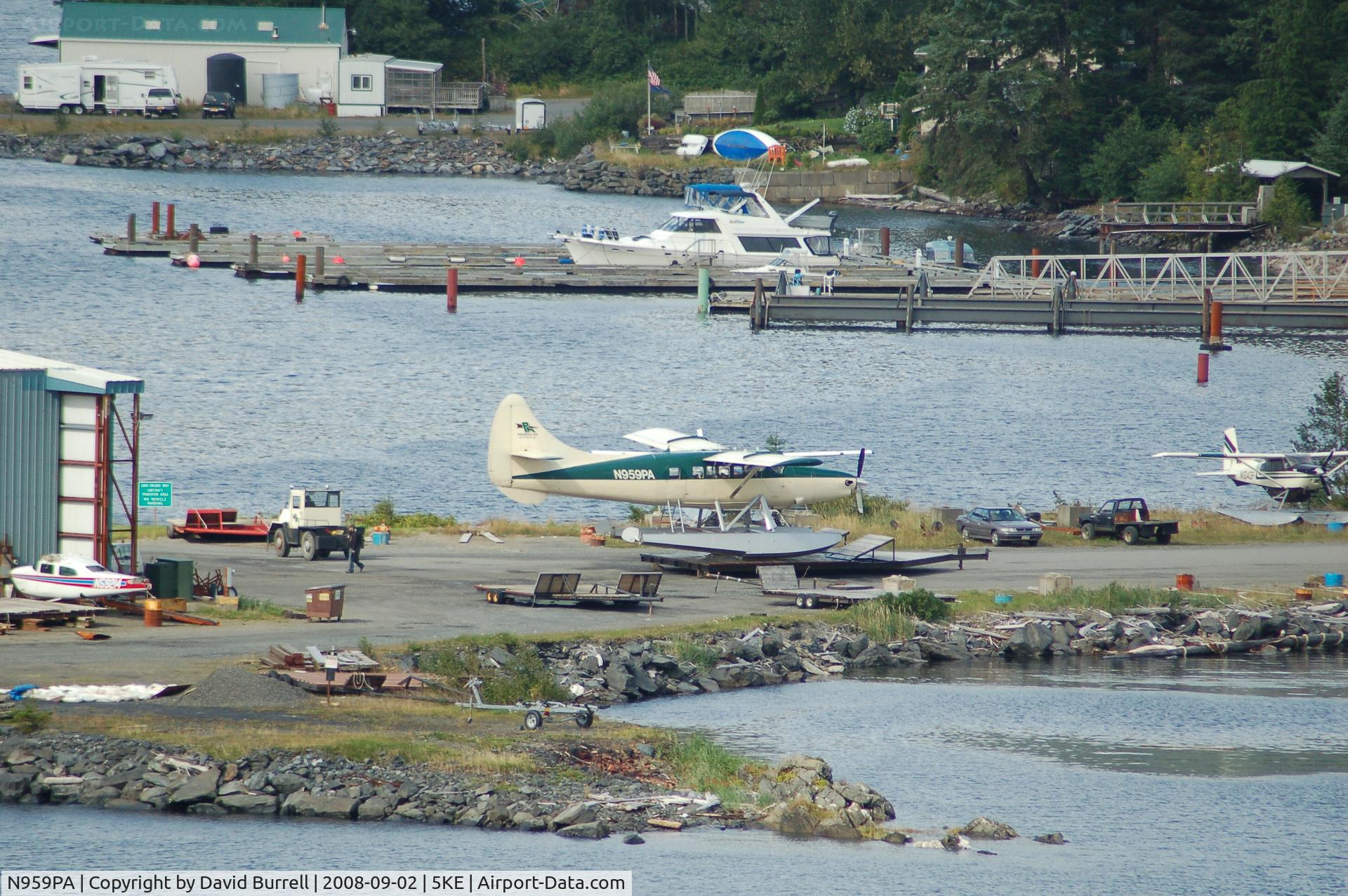 N959PA, 1956 De Havilland Canada DHC-3 Turbo Otter Otter C/N 159, N959PA Dehavilland DHC-3 - Nr Ketchikan + Remains of Cessna N59214