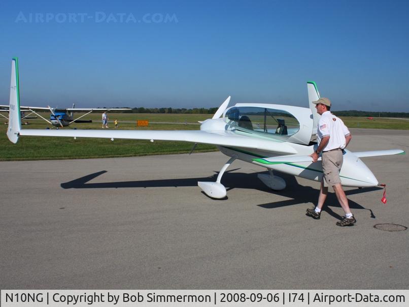 N10NG, 1985 Rutan Long-EZ C/N 434, MERFI Fly-in - Urbana, Ohio