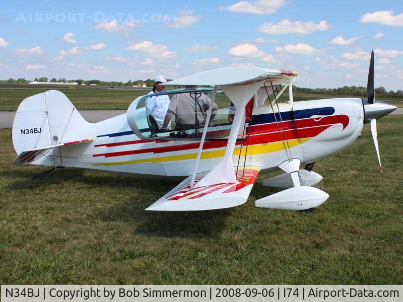 N34BJ, 2007 Birchler Boyd EAGLE 540 C/N BJ-1, MERFI Fly-in - Urbana, Ohio