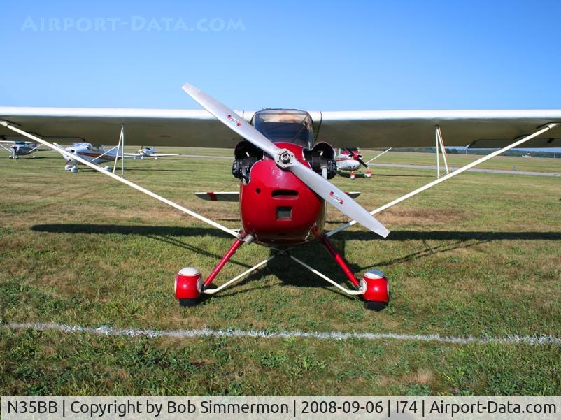 N35BB, 1944 Aeronca 0-58B Grasshopper C/N 058B-9383, MERFI Fly-in - Urbana, Ohio
