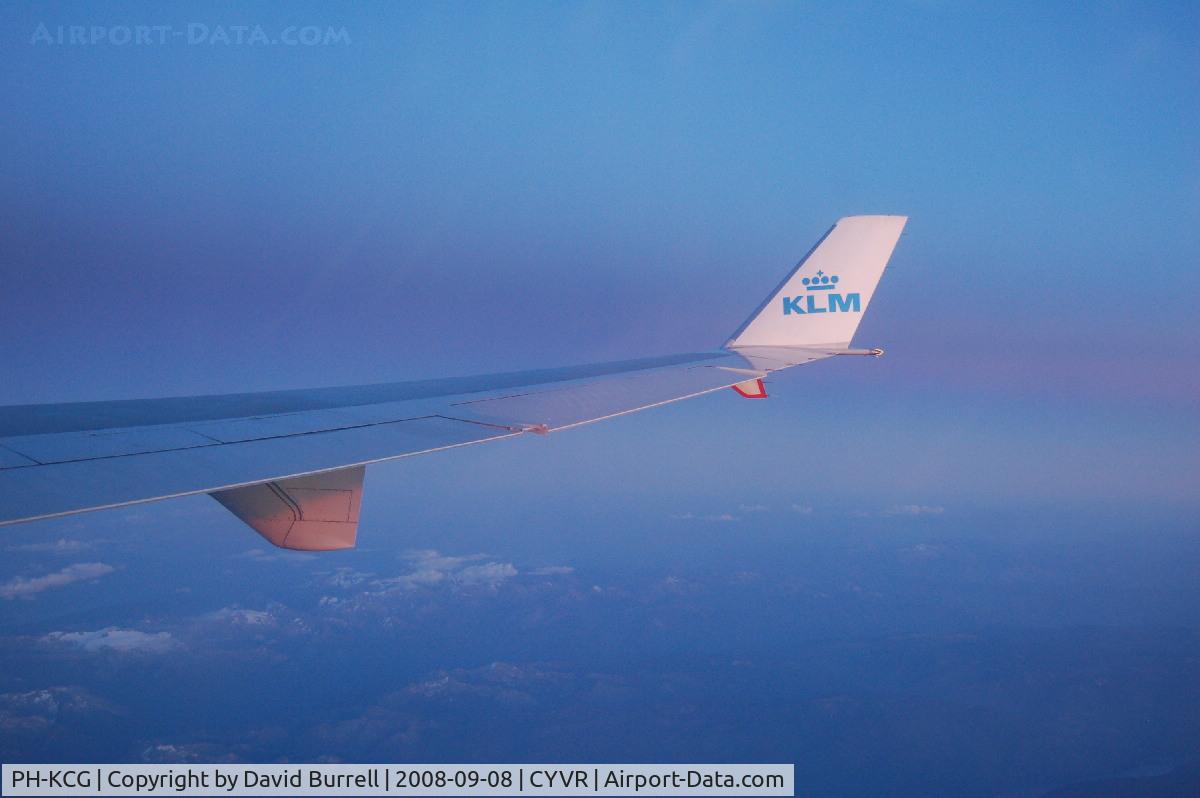 PH-KCG, 1995 McDonnell Douglas MD-11 C/N 48561, PH-KCG MD-11 - KLM Wing Tip