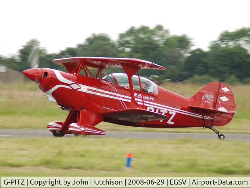 G-PITZ, 1983 Pitts S-2A Special C/N 100ER, Taken at Old Buckenham airshow 2008
