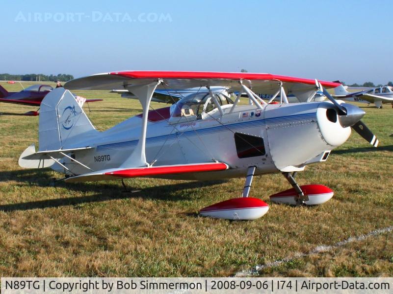 N89TG, 1990 Stolp SA-100 Starduster C/N 3751, MERFI Fly-in - Urbana, Ohio