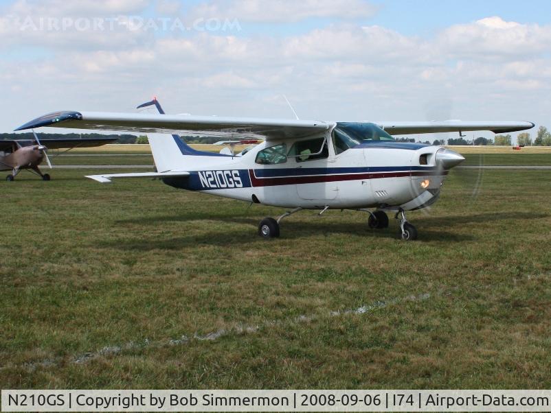 N210GS, 1976 Cessna 210L Centurion C/N 21061283, MERFI Fly-in - Urbana, Ohio