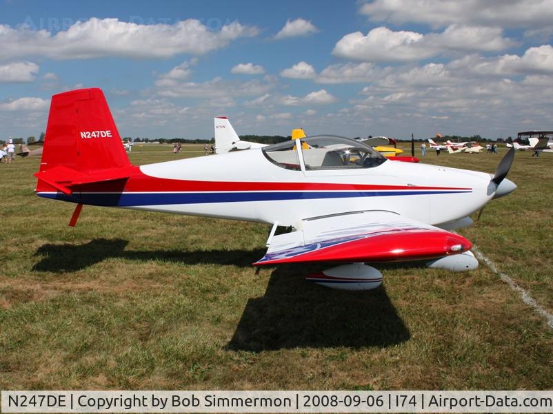 N247DE, 2005 Vans RV-7A C/N 70985, MERFI Fly-in - Urbana, Ohio