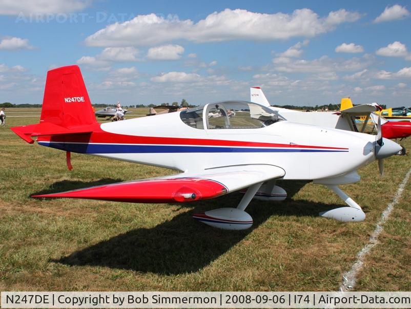 N247DE, 2005 Vans RV-7A C/N 70985, MERFI Fly-in - Urbana, Ohio