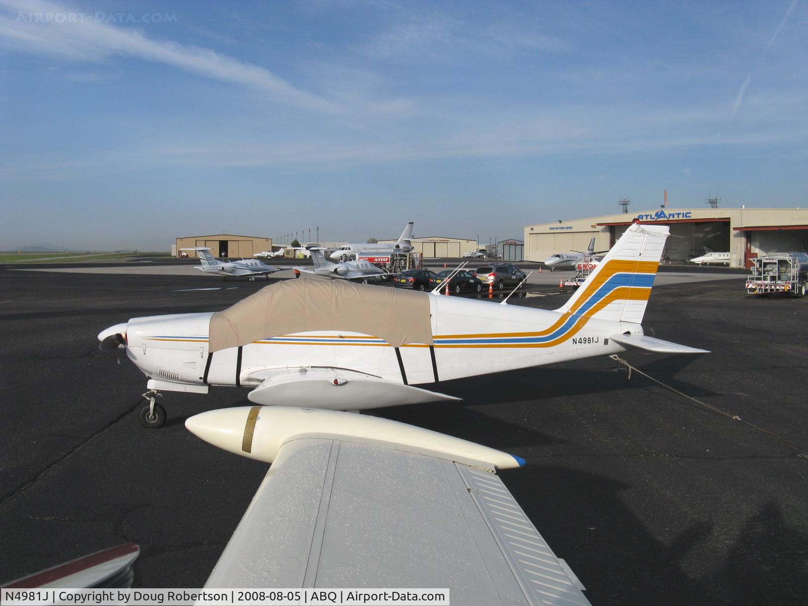N4981J, 1968 Piper PA-28R-180 Cherokee Arrow C/N 28R-30734, 1968 Piper PA-28R-180 ARROW, Lycoming IO-360-B1E 180 Hp