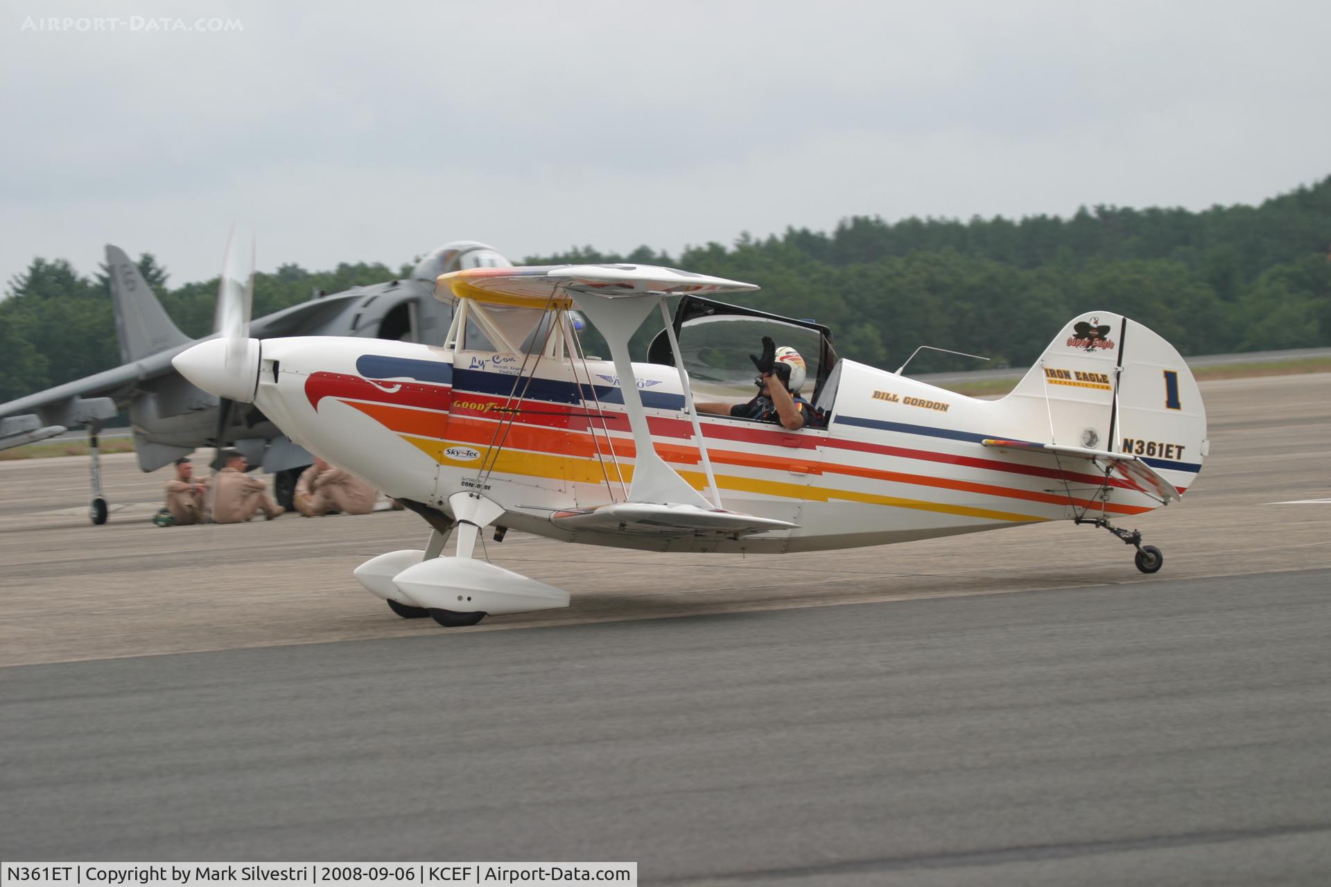 N361ET, 1995 Christen Eagle II C/N 437, Westover ARB 2008