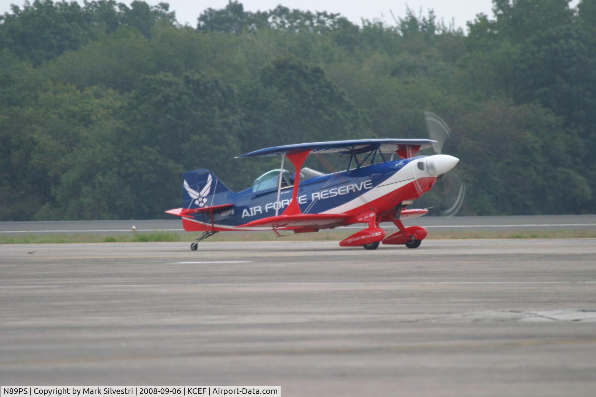 N89PS, 1998 Aviat Pitts S-2C Special C/N 6013, Westover ARB 2008