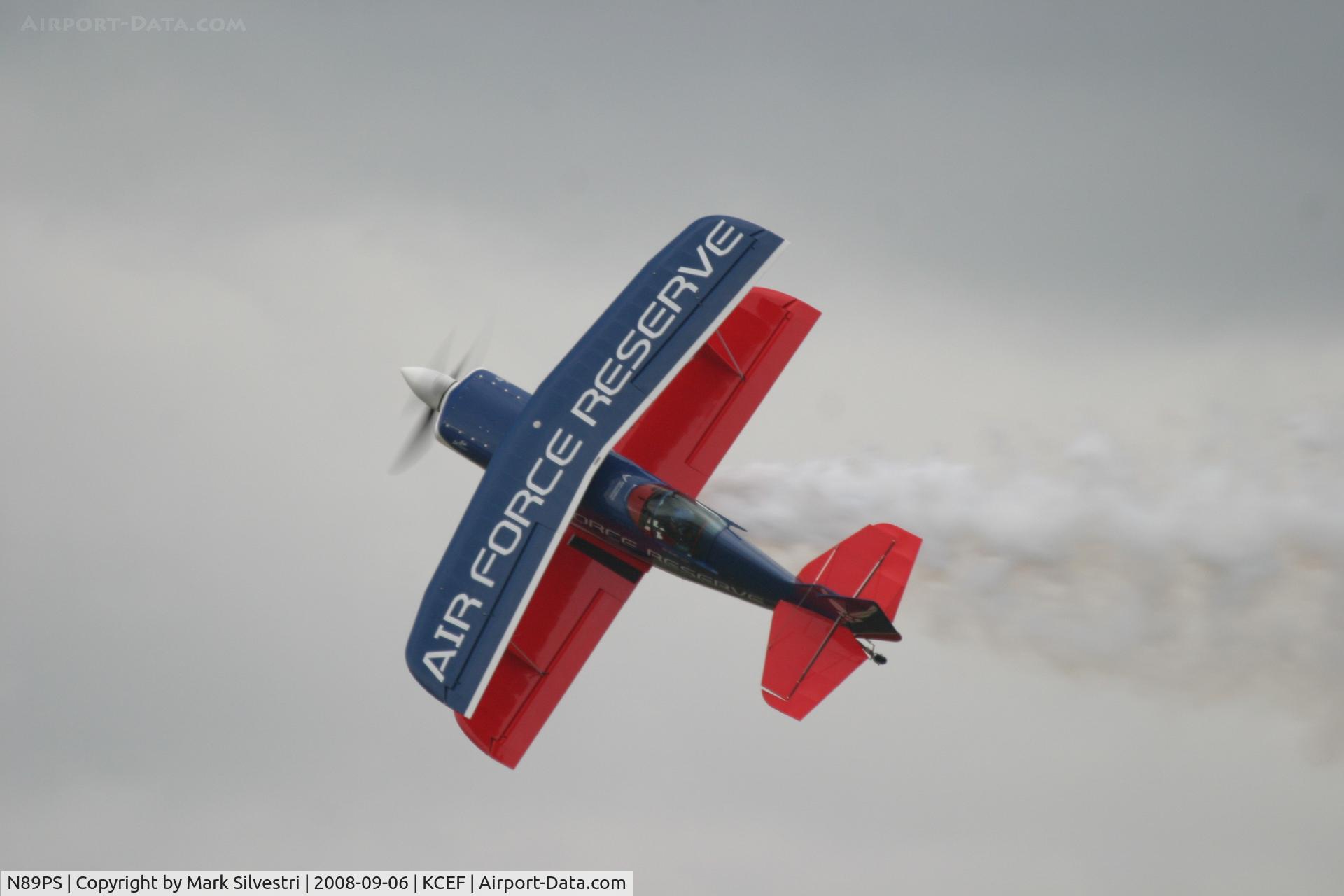 N89PS, 1998 Aviat Pitts S-2C Special C/N 6013, Westover ARB 2008