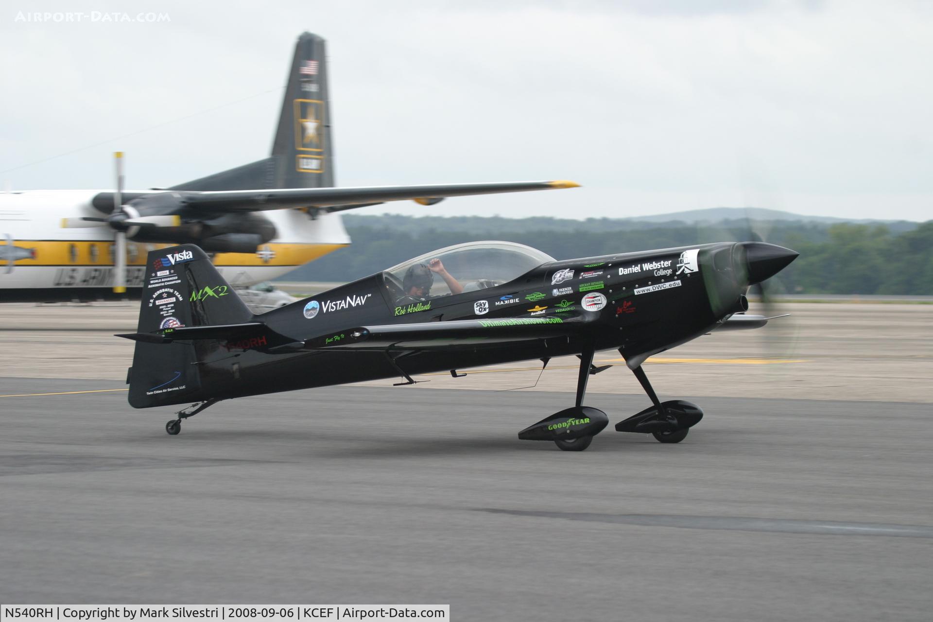 N540RH, 2007 MXR Technologies MX2 C/N 2, Westover ARB 2008