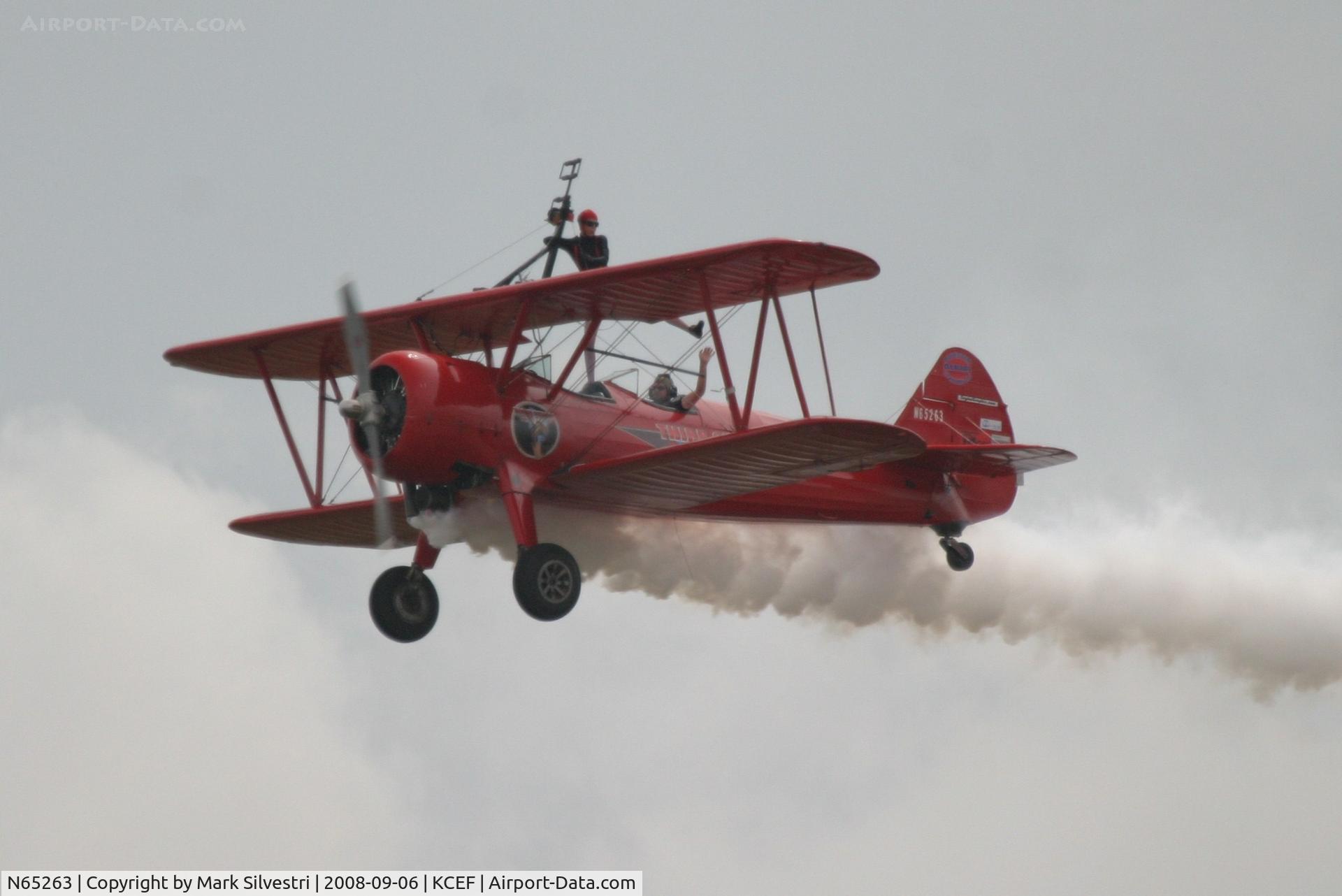 N65263, 1940 Boeing B75N1 C/N 75-3447, Westover ARB 2008