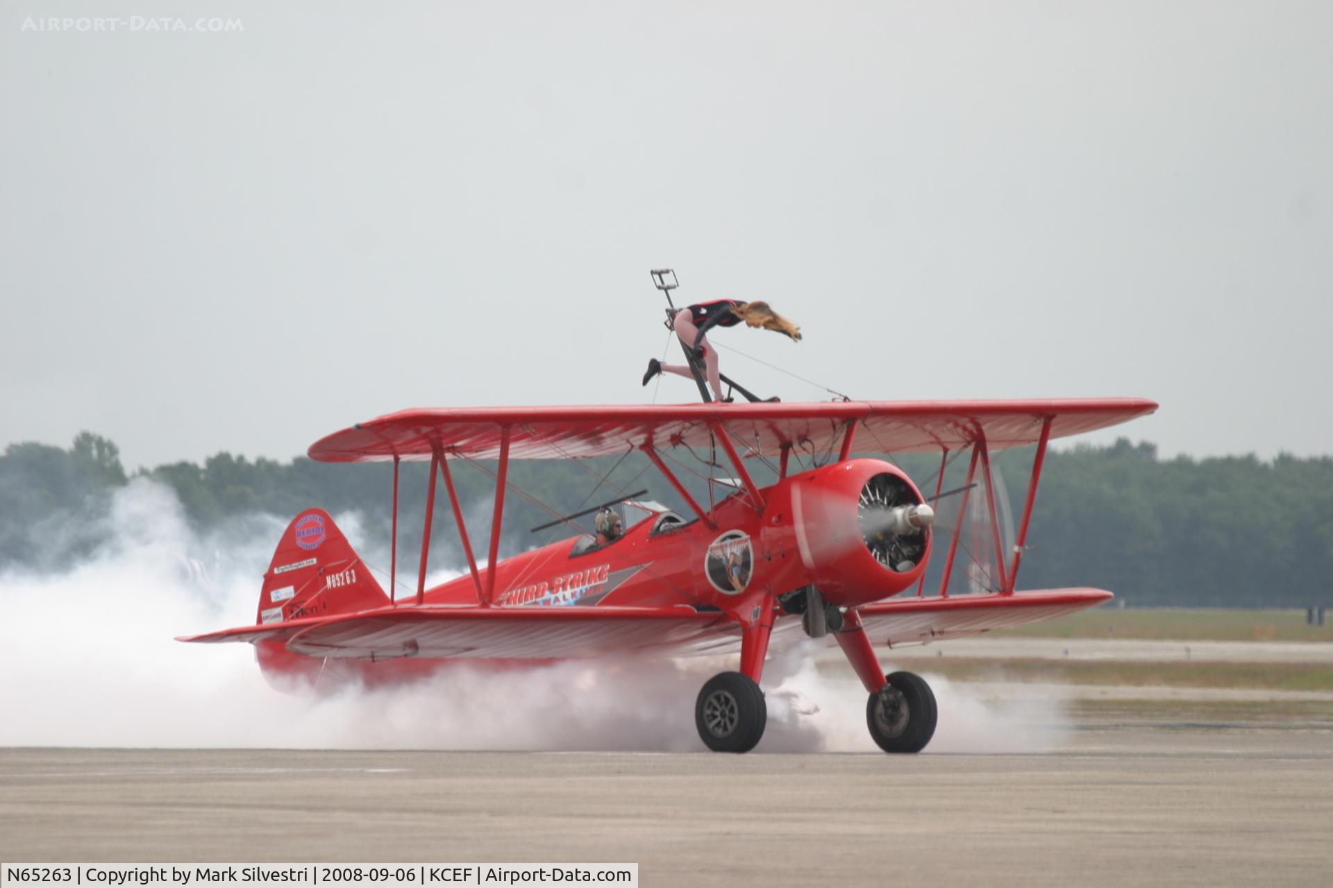 N65263, 1940 Boeing B75N1 C/N 75-3447, Westover ARB 2008