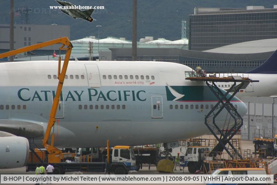 B-HOP, 1989 Boeing 747-467 C/N 23815, Cathay Pacific