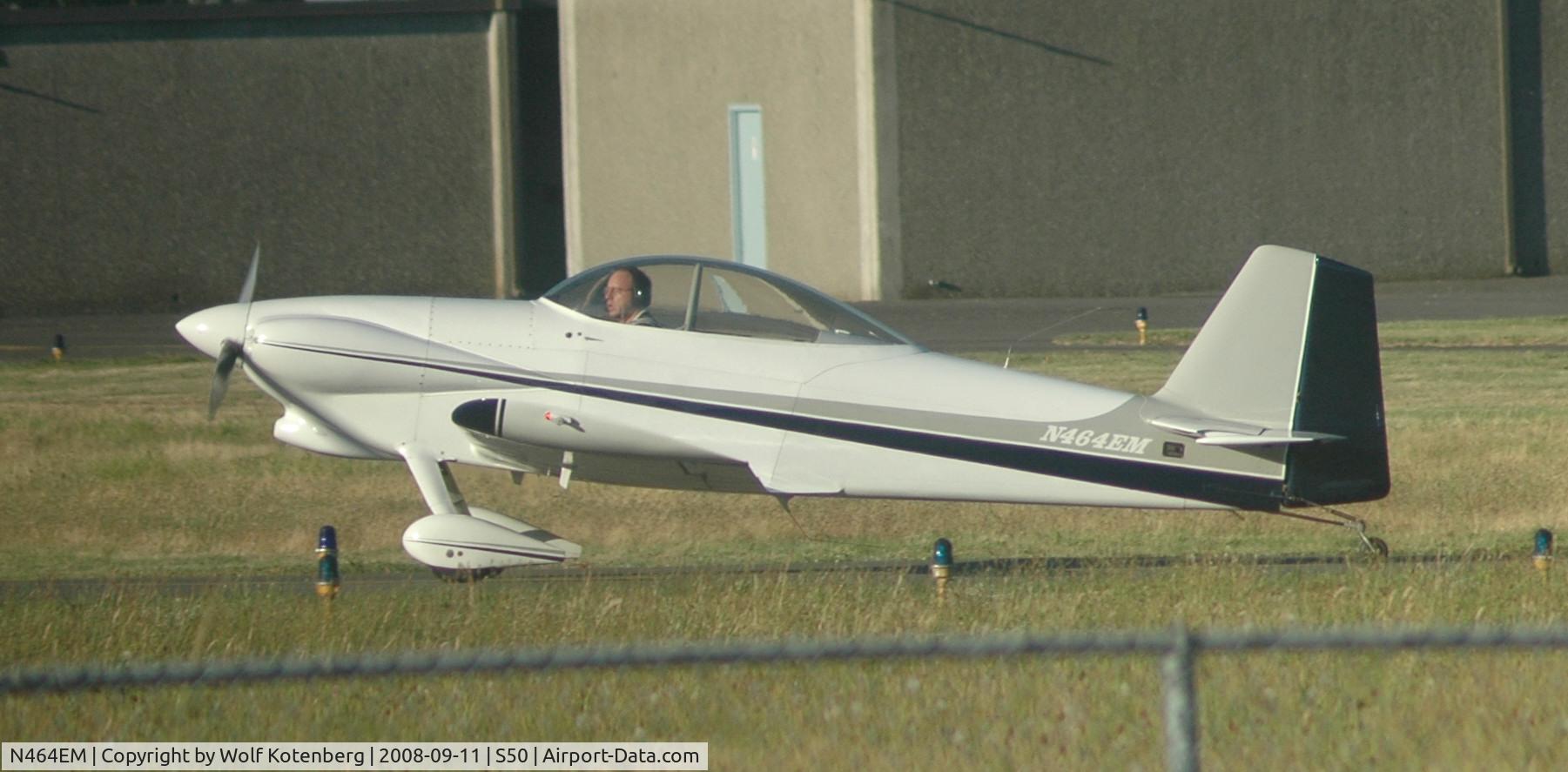 N464EM, 1993 Vans RV-4 C/N RV4AC92ME, rolling to T?O position