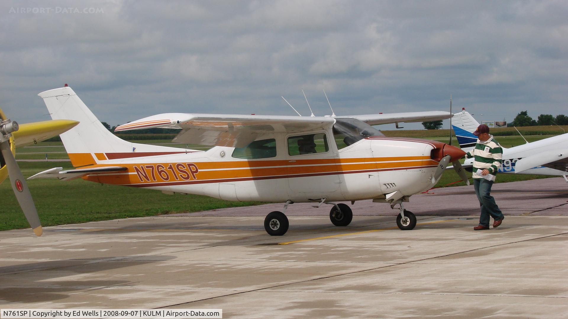 N761SP, 1978 Cessna 210M Centurion C/N 21062483, Flight Breakfast at ULM