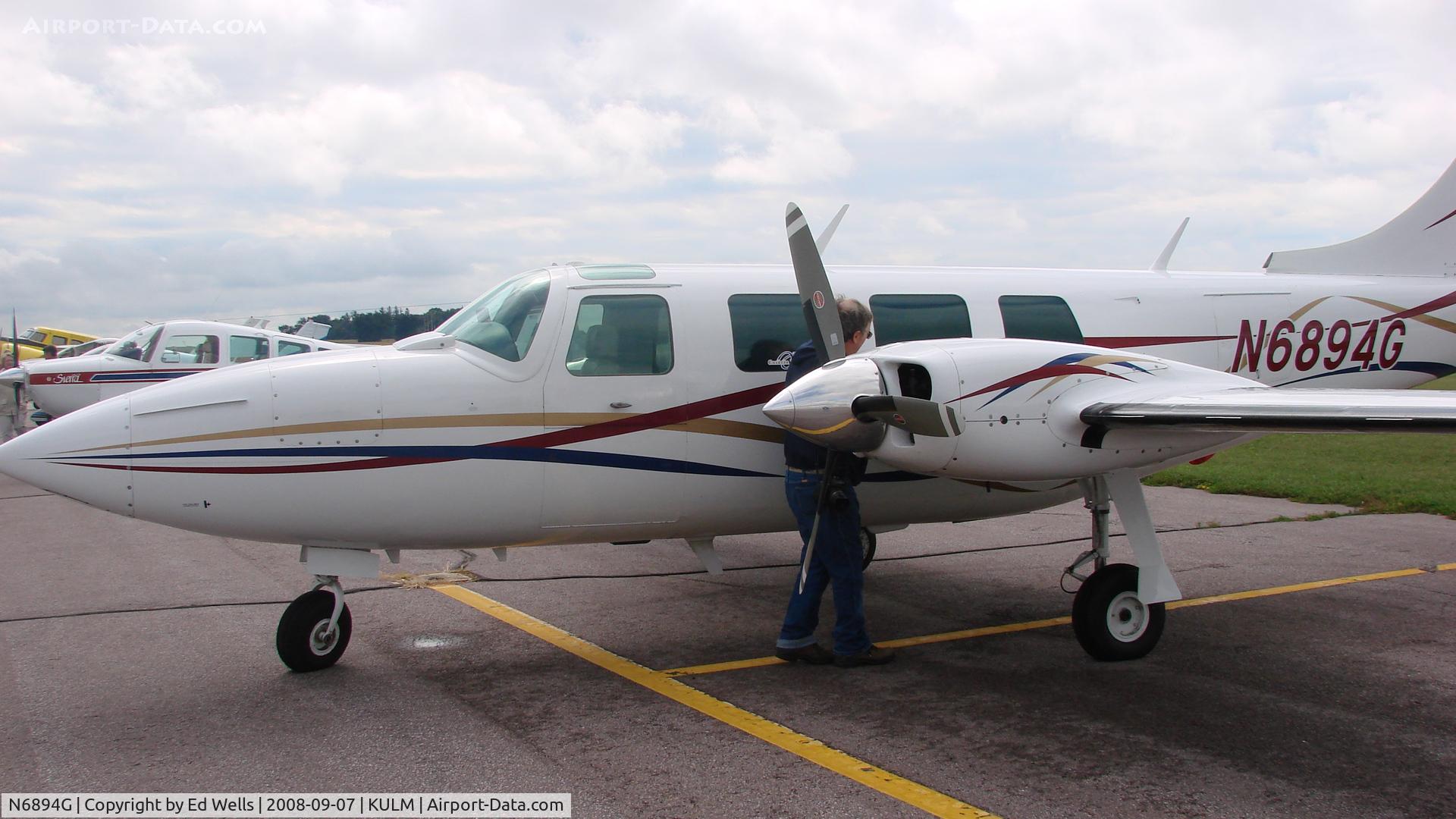 N6894G, 1981 Piper Aerostar 600 C/N 6009058161256, Flight Breakfast at ULM