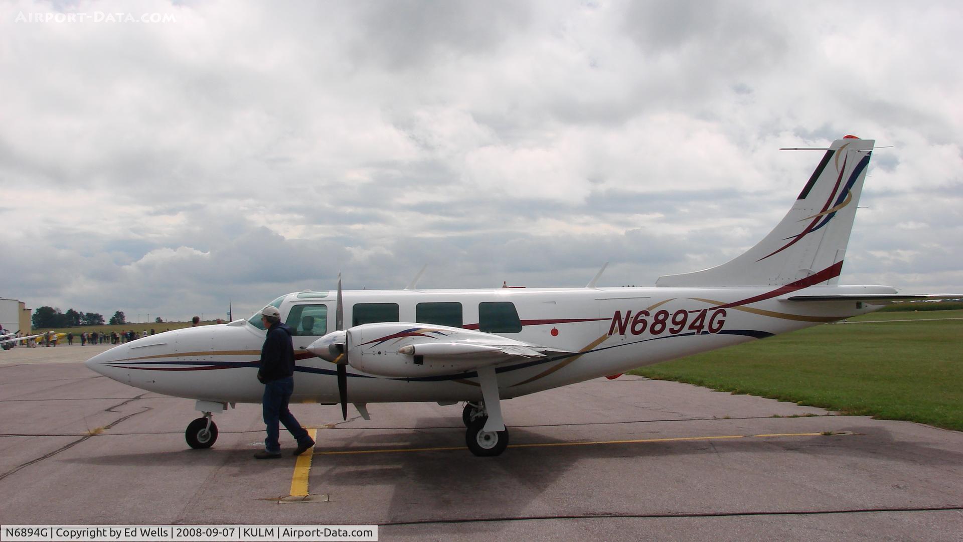 N6894G, 1981 Piper Aerostar 600 C/N 6009058161256, Flight Breakfast at ULM