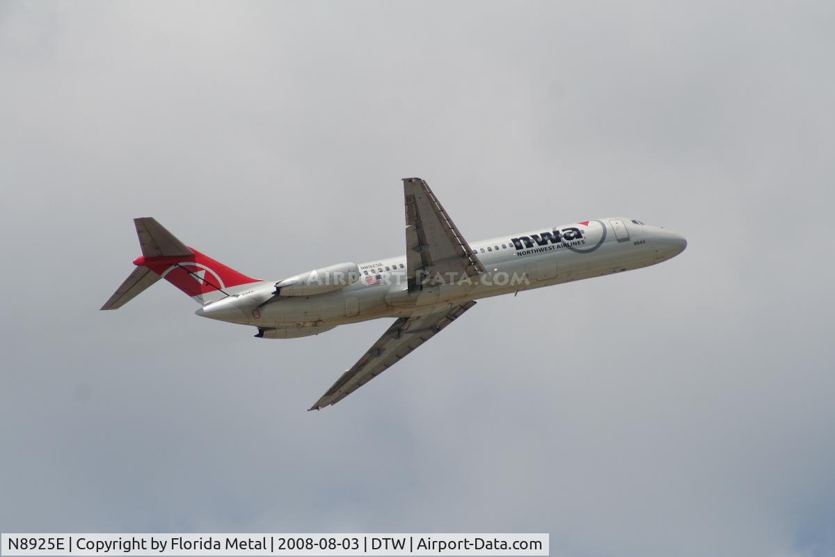 N8925E, 1967 Douglas DC-9-31 C/N 45840, Northwest DC-9-31