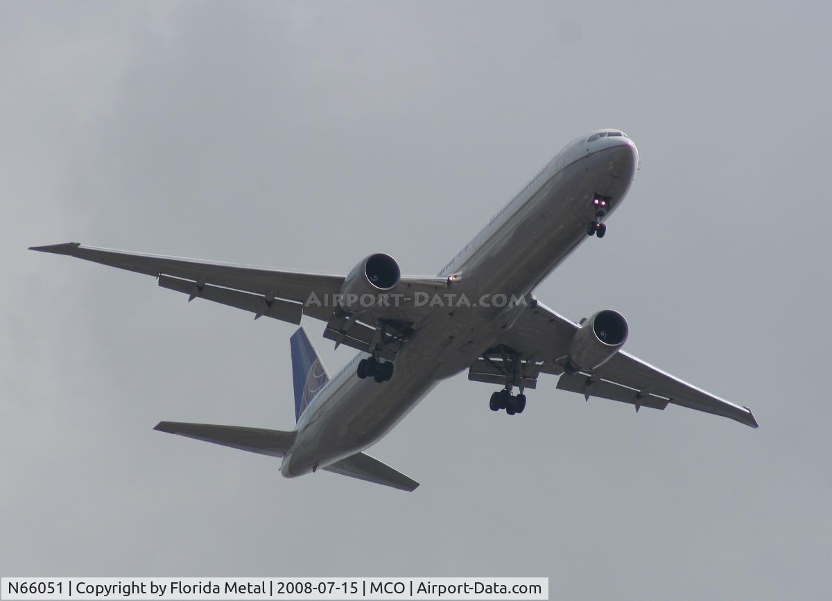 N66051, 2000 Boeing 767-424/ER C/N 29446, Continental 767-400