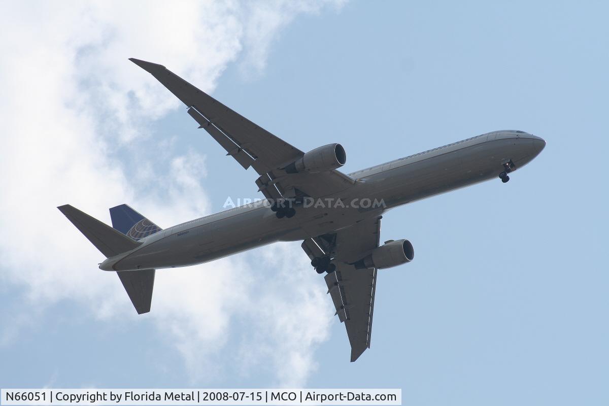 N66051, 2000 Boeing 767-424/ER C/N 29446, Continental 767-400
