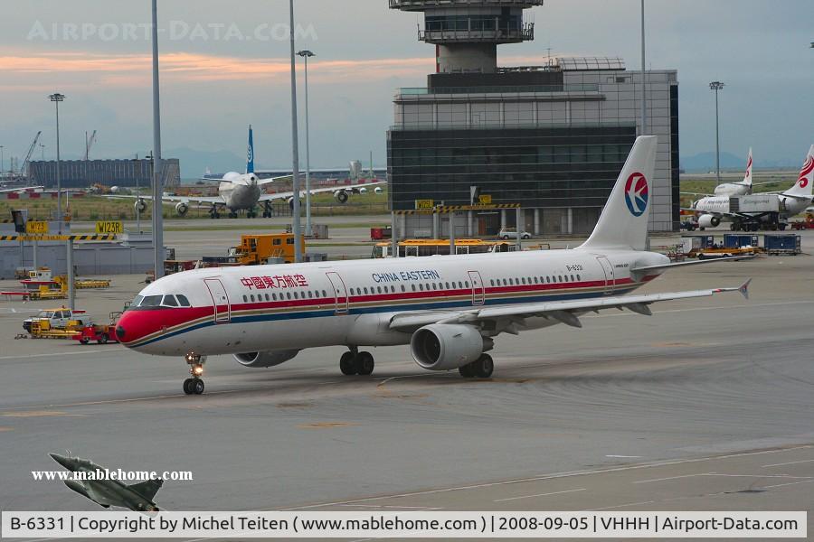 B-6331, 2007 Airbus A321-211 C/N 3249, China Eastern Airlines