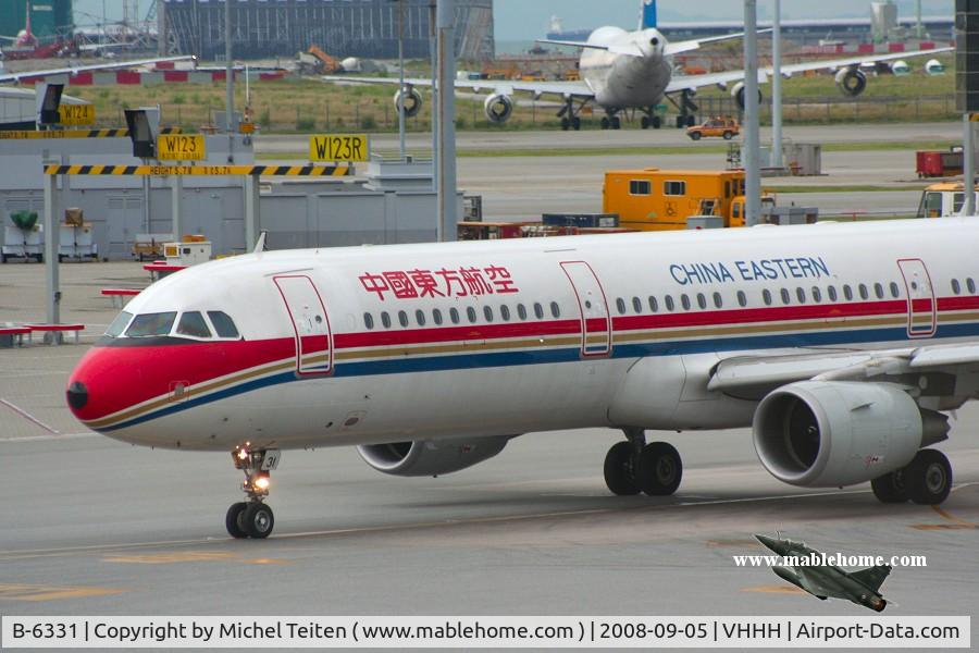 B-6331, 2007 Airbus A321-211 C/N 3249, China Eastern Airlines
