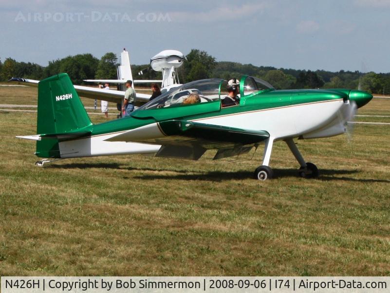 N426H, 2003 Vans RV-8 C/N 81246, MERFI Fly-in - Urbana, Ohio